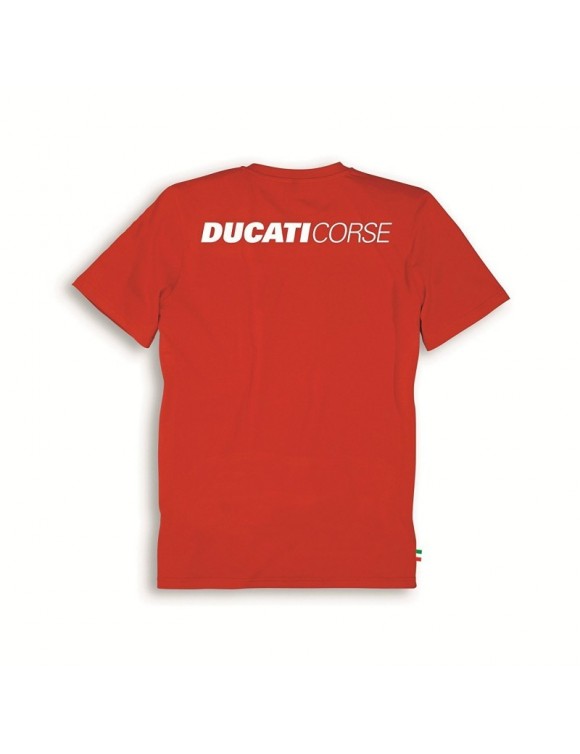 T-Shirt by Ducatiana Ducati Corse Red Cotton 98769048