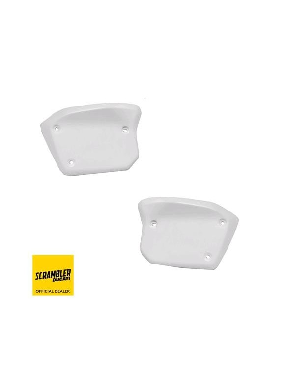 Tables number plate White Ducati Scrambler different models 97180381A