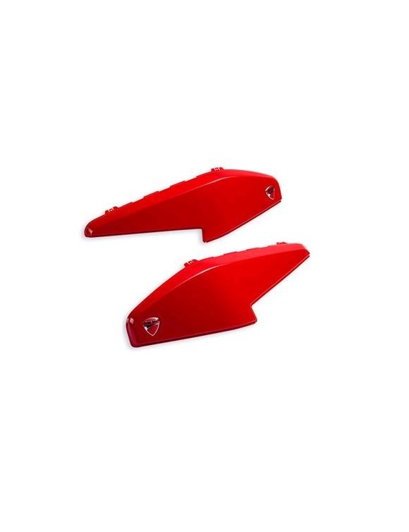 Sacs latéraux rigides en rouge couvre Ducati Multistrada 96780661A