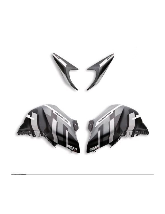 Stickers Kit gray with Monster GP logo,Ducati Monster 97181011AC