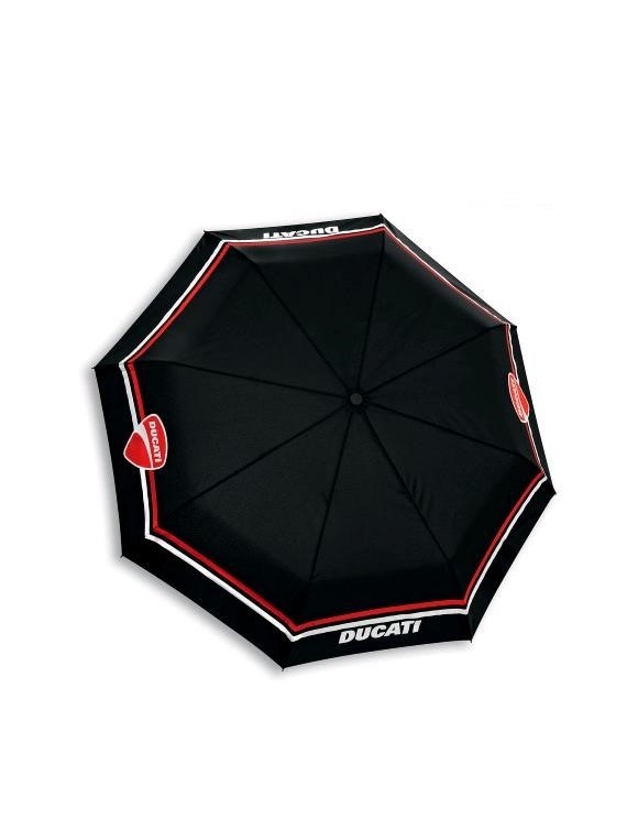 Ducati "Stripe Pocket" foldable umbrella,black 987697807