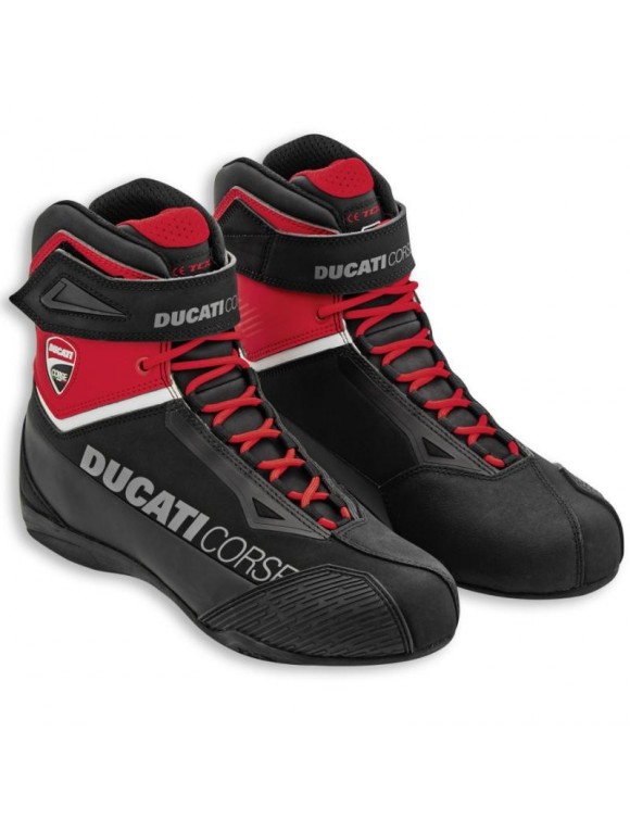 Technique bottes Corse City moto Ducati C2 noir/rouge 9810719