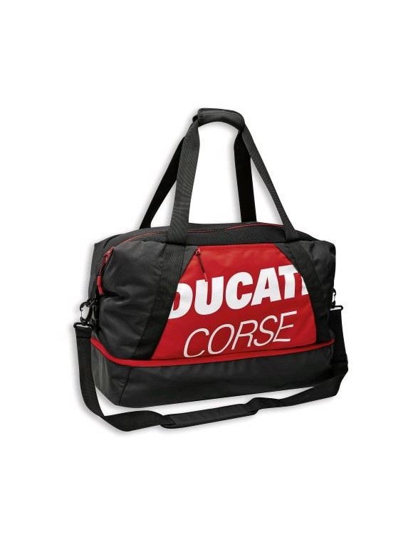 Bolsa gimnasio Ducati freetime negro/rojo/blanco 987700613
