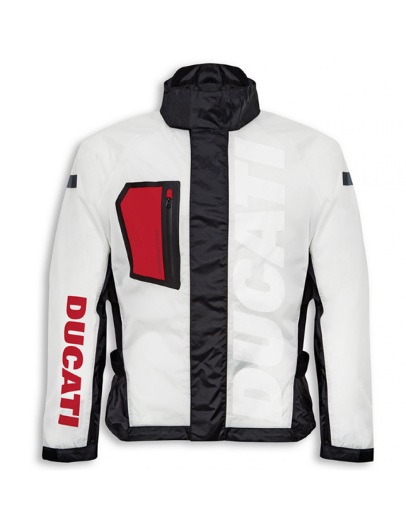 Fully waterproof man rain jacket Ducati Aqua,transparent 98107121