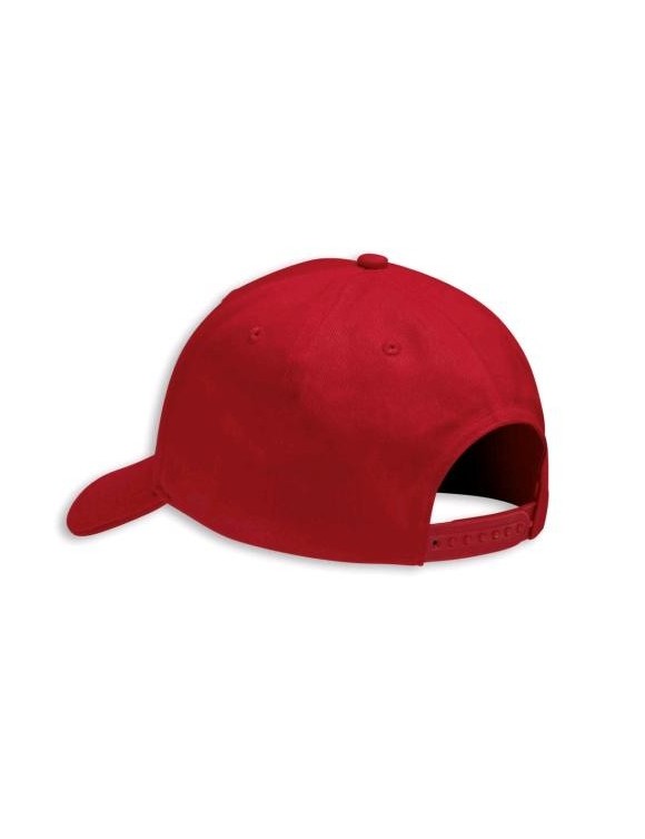 Original Ducati Company 2.0 Red Cap with Visor 987701751 - 2