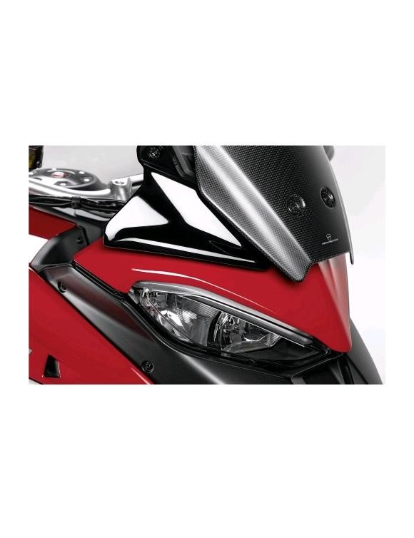 Pair of original smoked side deflectors for Ducati Multistrada V4 97180981AA - 2