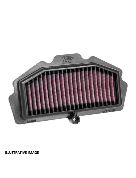 Filtro aria K&N ka-6415 specifico per Kawasaki  kle Versys, Ninja, vulcan s, z650