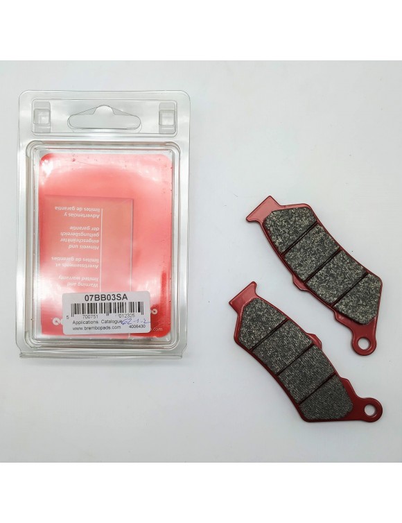 Sintered front brake pads Coppia Brembo 07BB03SA