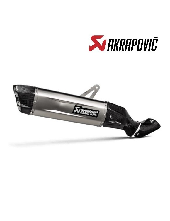 Slip-on akrapovic silencer approved Honda CRF1100L Africa Twin