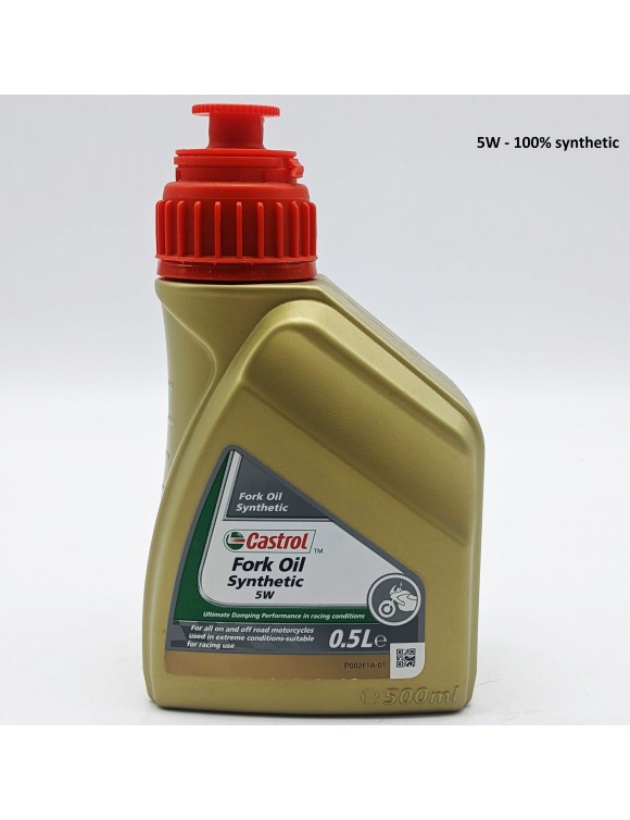 Motorcycle fork oil 5W 100% universal synthetic,suitable racing use,500ml