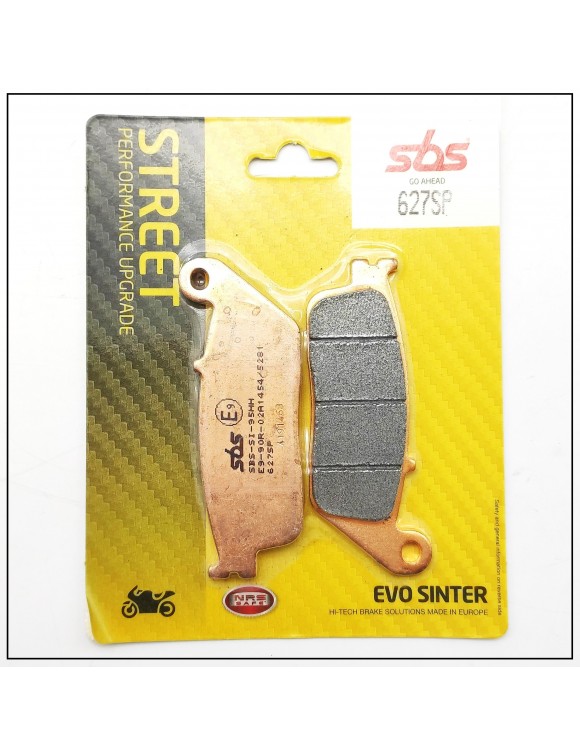 Pastiglie freno anteriore SBS 627sp cagiva,Honda,Kawasaki,Suzuki,Triumph,Yamaha