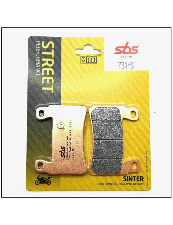 Front Brake Pads SBS 734HS HONDA CB 400-1100-1300,CBR 600-919,VTR