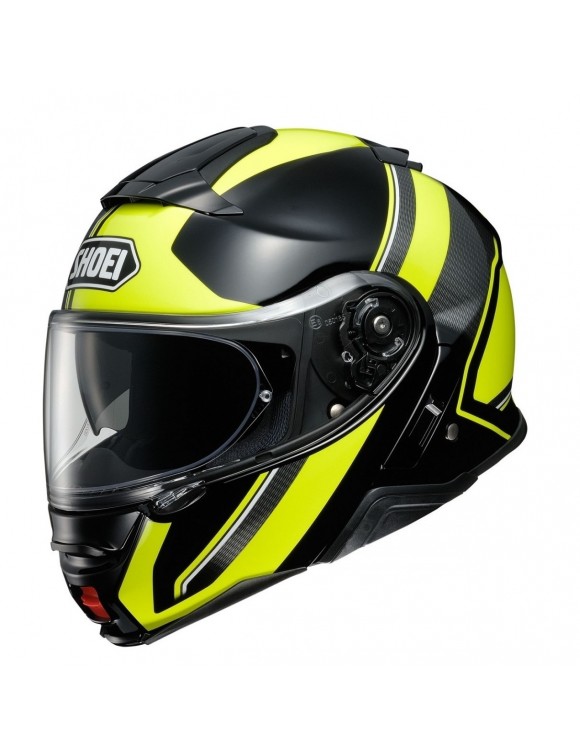 Modular motorcycle helmet Shoei Neotec 2 Excursion TC-3 Yellow Black/Yellow
