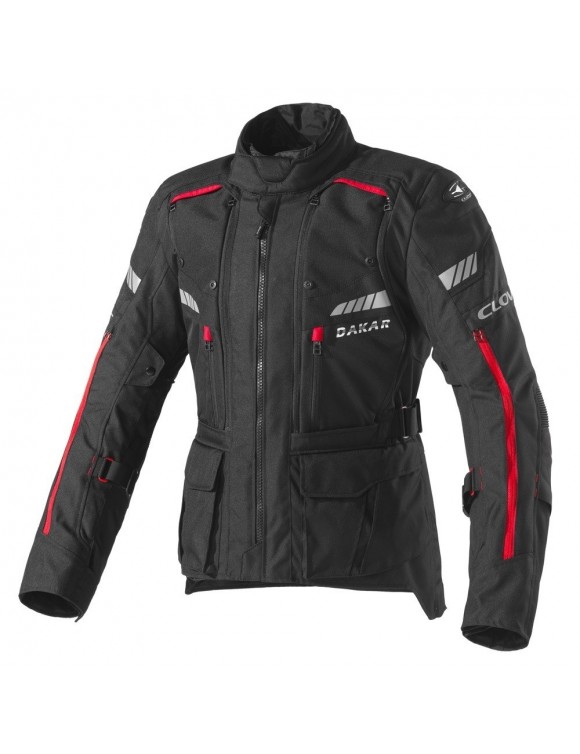 Touring jacket Adventure from Motorcycle Winter Men Clover Dakar-2 WP Black