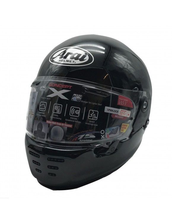 Casco moto integrale pb e-clc Arai Concept-x nero lucido ar3510bk