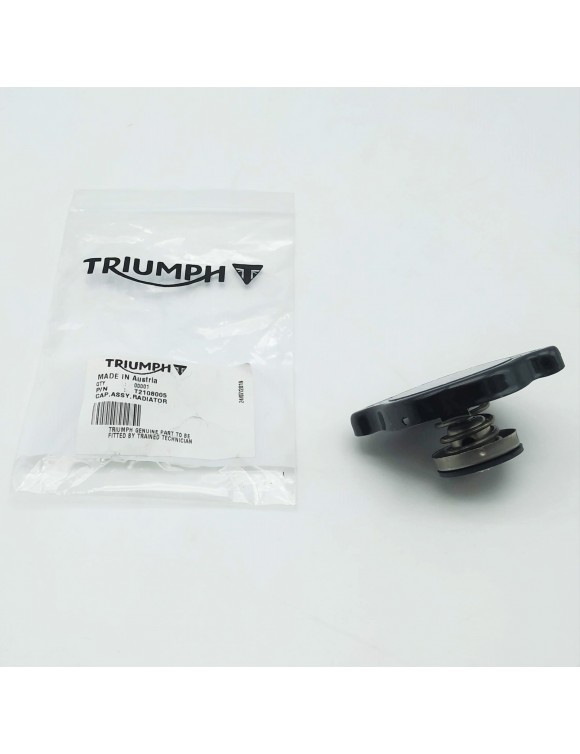 Casquette radiateur noir T2108005 Triumph