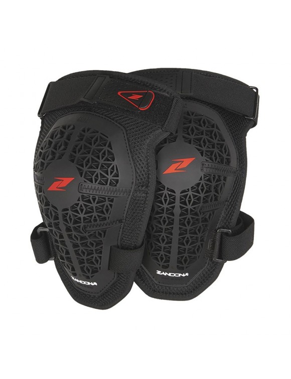 Zandona' Netcube Kneeguard Approved Motorcycle Knee Protectors Black 3277-N