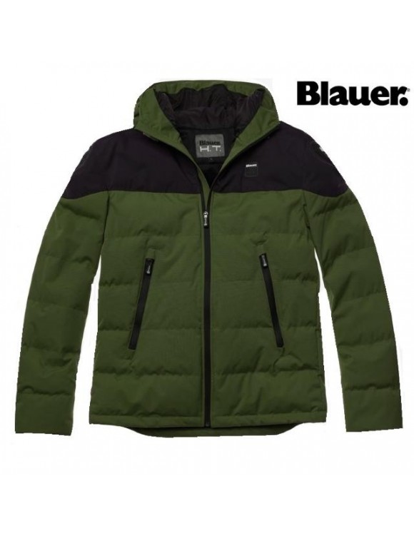 Giacca moto uomo invernale Blauer easy winter man 2.0 green 664