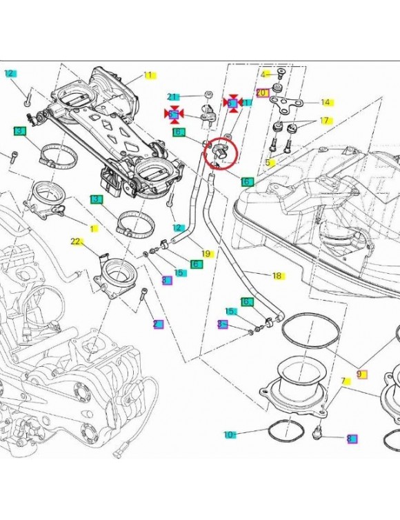 Pressure Sensor Ducati Superbike Replacement 959 1199 1299 55241571a