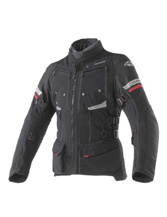 Veste moto Four Seasons Clover GTS-4 Airbag Black 1704-N/N