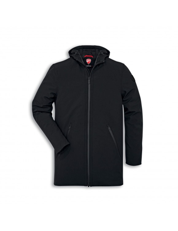 Parka d'hiver pour homme Ducati Edge originale par Ciesse Piumini noire - 1