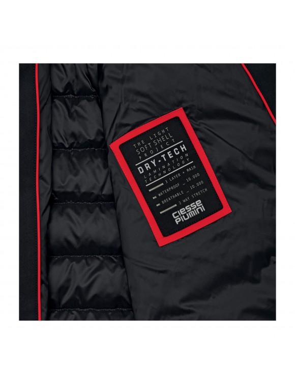 Original Ducati Edge men's winter parka jacket by Ciesse piumini black - 3