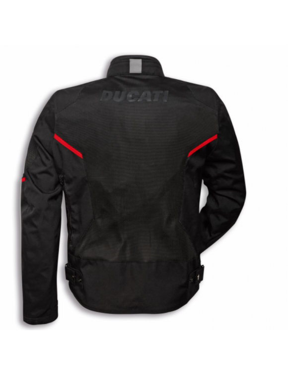 Summer women's motorcycle jacket Ducati Tex Flow C4+ Black 98107248