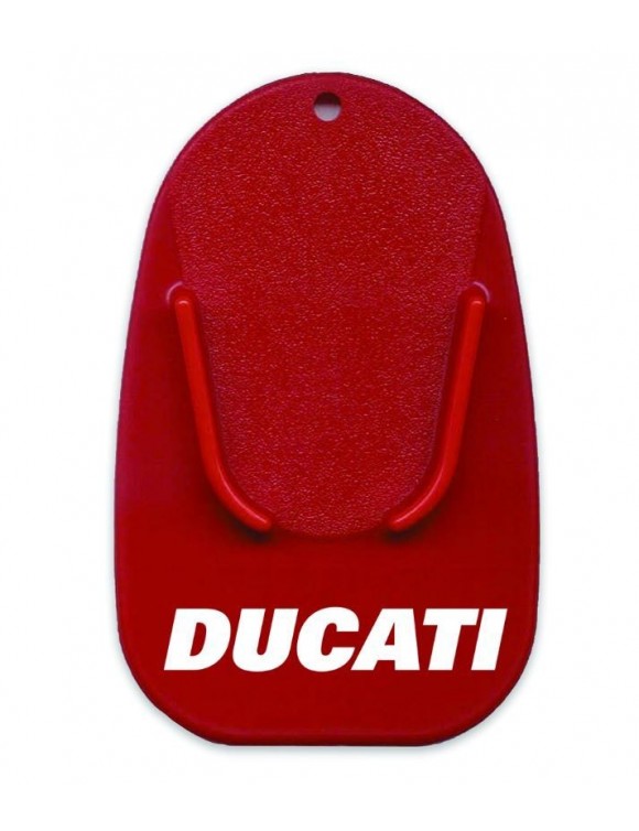 Base di appoggio cavalletto, rosso, originale 97080091A, Ducati