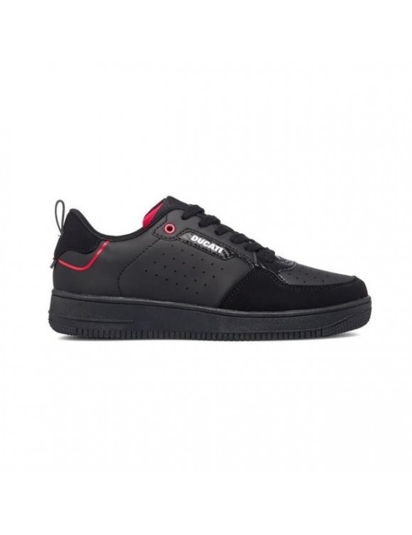 Men's sports shoes with original perforated details Ducati Valencia black DF21-16