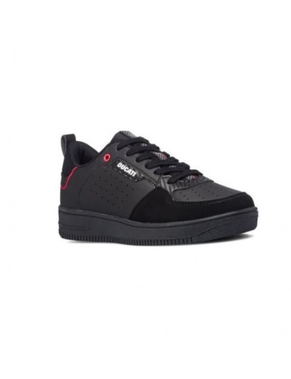 Men's sports shoes with original perforated details Ducati Valencia black DF21-16