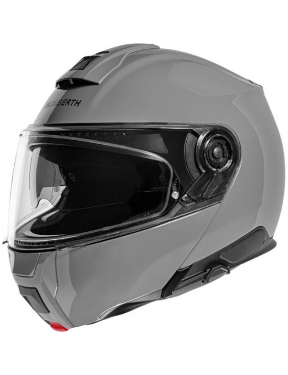Casque de moto modulaire Schuberth C5 en béton gris mate