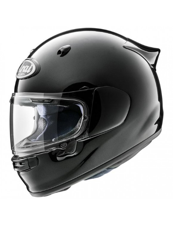 Casque de moto intégral Arai quantic diamant brillant noir ar3115db