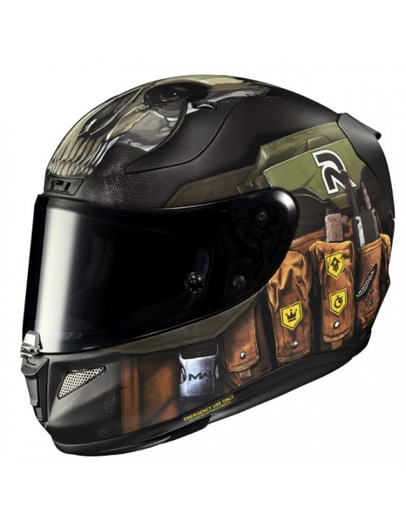 Casque de moto complet HJC RPHA 11 Ghost Call of Duty Matte, P.I.M. Plus