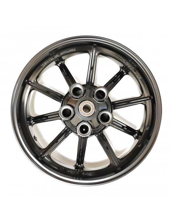 Rear Wheel Rim, Black, Original 50221761AA, Ducati Scrambler 400 Hashtag/Sixty2