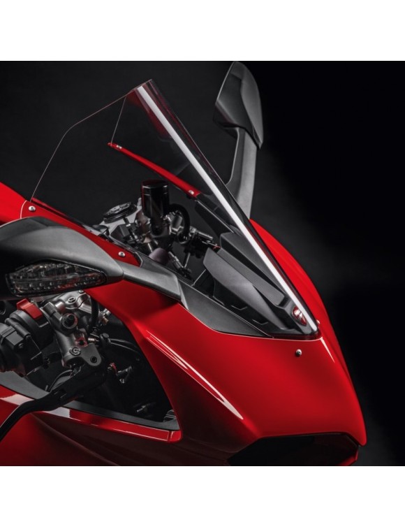Cúpula más grande +40mm Transparente, original 97180631A, Ducati Panigale V2 / V4 / V4 S - 2