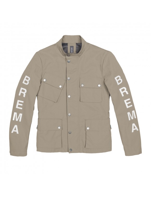 Bremen Silver Vase J-Man Ecru Summer Men's Motorcycle Jacket