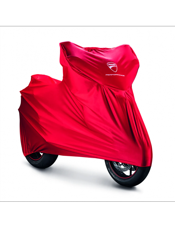 Funda interior para moto, roja, 97580111A, Ducati Hypermotard 950 / SP / RVE