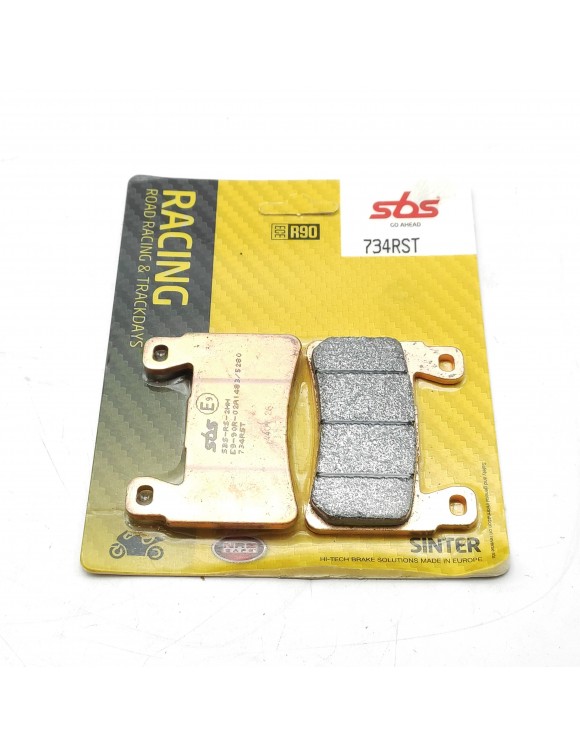 Front Brake Pad Set, Racing, SBS 734RST for Honda CB/CBR/VTR