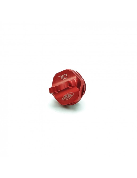 Bouchon de remplissage d'huile, rouge, original, Beta Enduro RR/Xtrainer - 026.01.025.8053