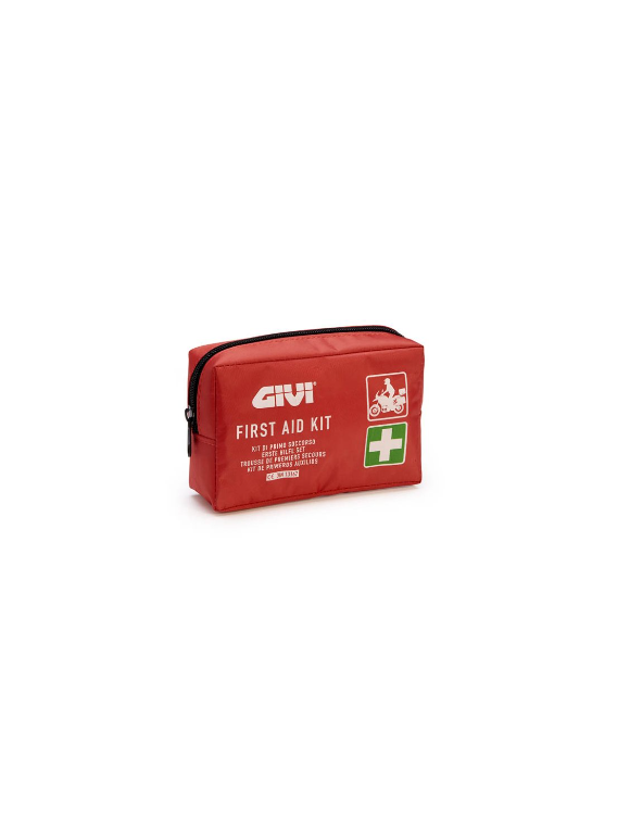 Kit pronto soccorso GIVI S301 per moto, auto, bici omologato DIN 13167