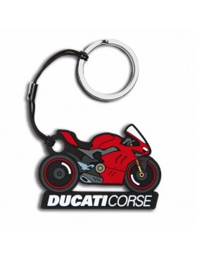 PORTACHIAVI DUCATI CORSE IN GOMMA SILICONE