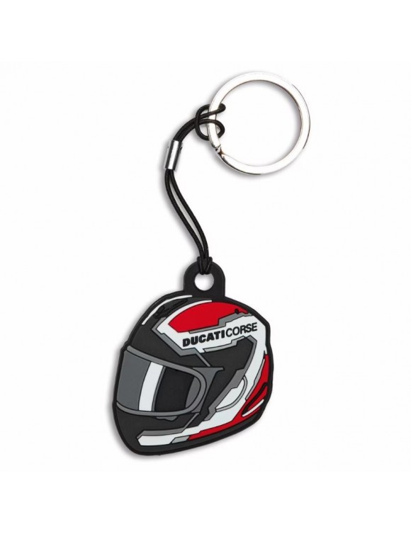 Porte-clés casque d'origine Ducati Corse 987704446