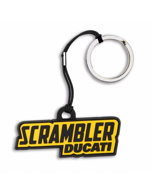 Original Ducati Scrambler Logo keychain 987703960