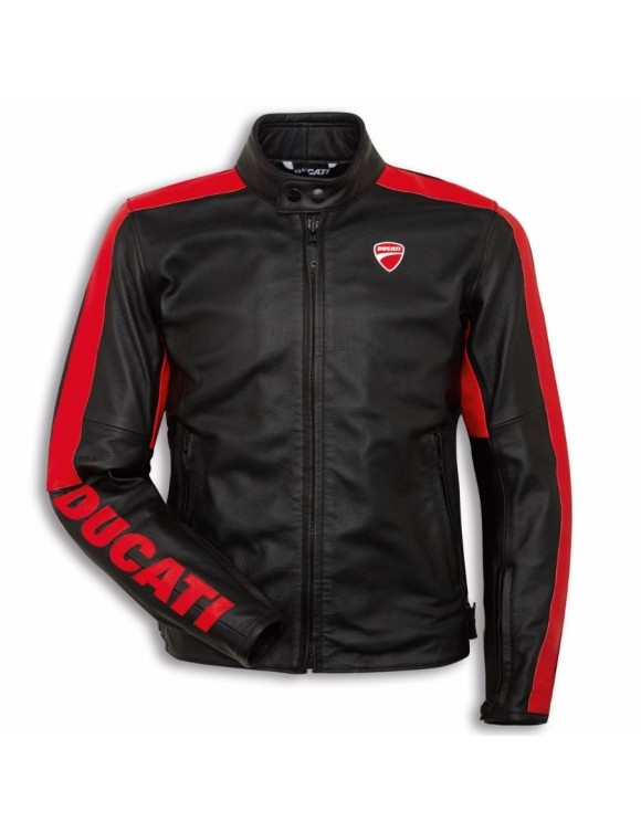 Original Ducati Company C4 Men's Leather Jacket 9810750