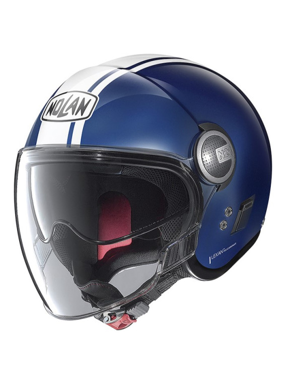 Nolan N21 Visor Dolce Vita 97 Glossy Polycarbonate Motorcycle Jet Helmet