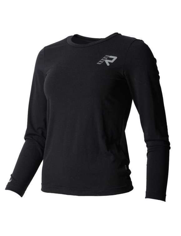 Women's Technical T-Shirt Rukka Outlast LS Lady Black 70385779R990