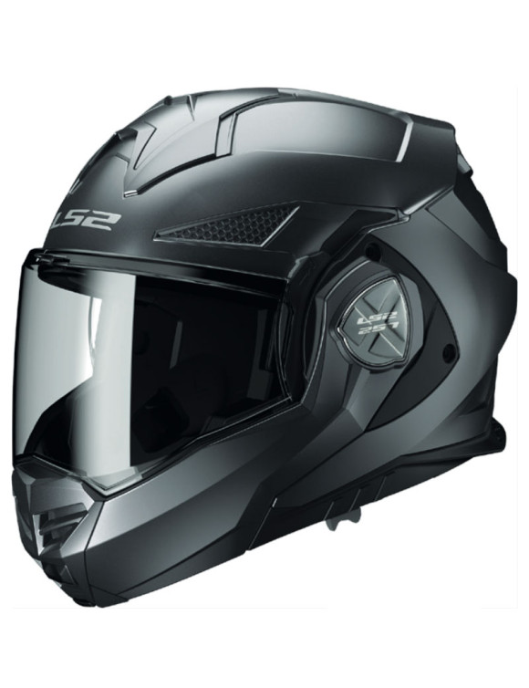 LS2 FF901 Advant-X Solid Matt Titanium Modular Motorcycle Helmet 569011007