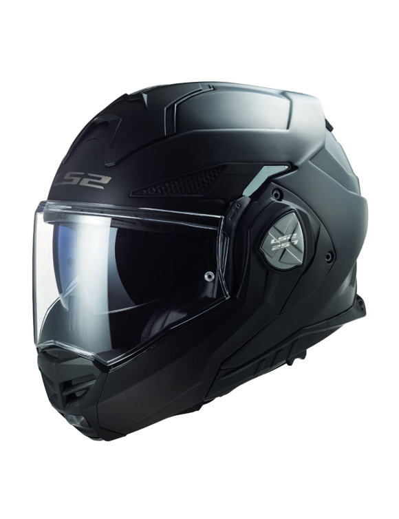 LS2 FF901 Advant-X Solid Matt Black Modular Motorcycle Helmet 569011011