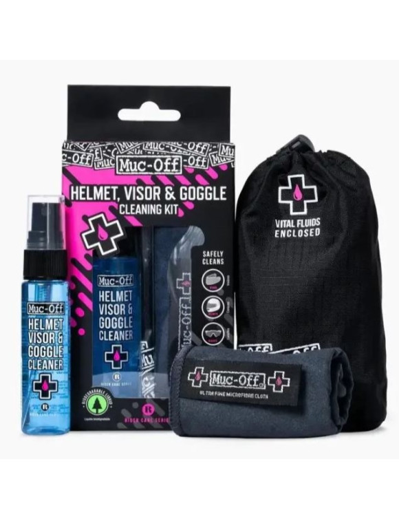 Muc-Off Helmet Visor & Goggles Cleaning Kit 2101419