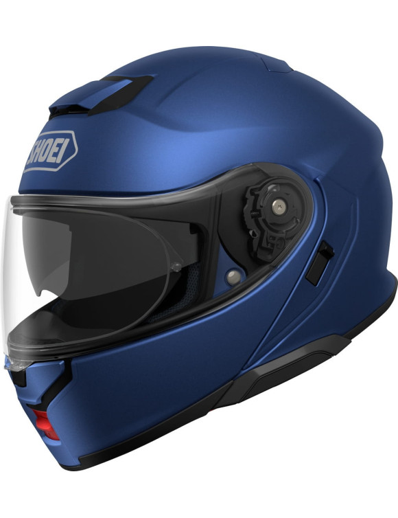 Casco de moto modular Shoei Neotec 3 azul mate metalizado opaco 1207029